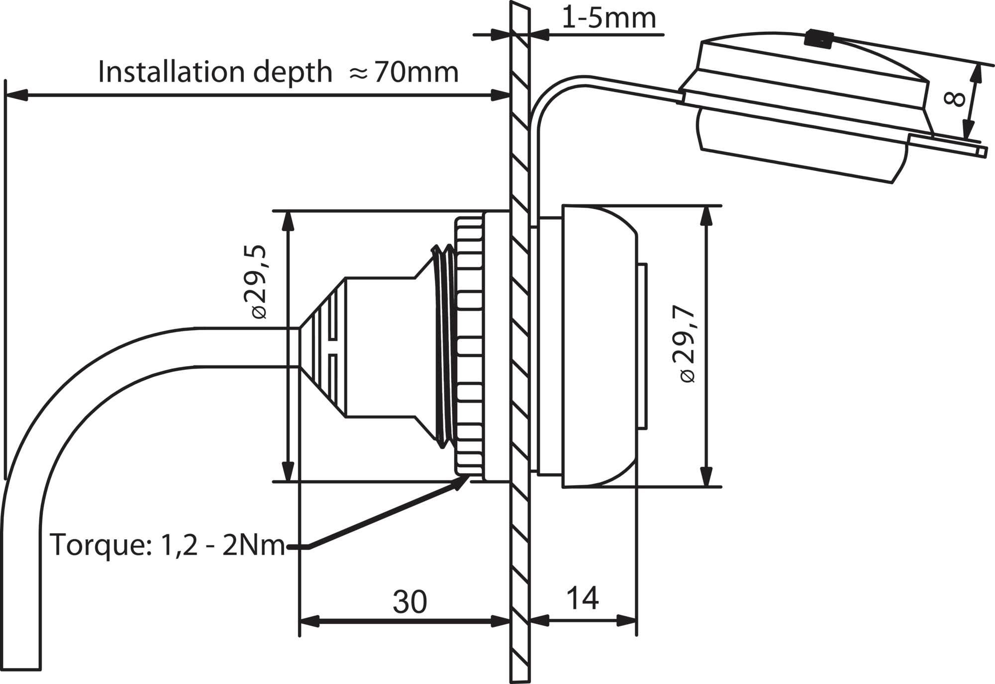 Lütze USB 3.0 Einbaudose Buchse, Einbau 490113.0200 490113.0200 Inhalt: 1St.