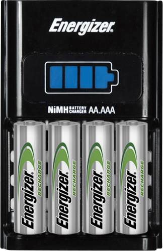 Energizer CH1HR3 Rundzellen-Ladegerät inkl. Akkus NiMH Micro (AAA), Mignon (AA)