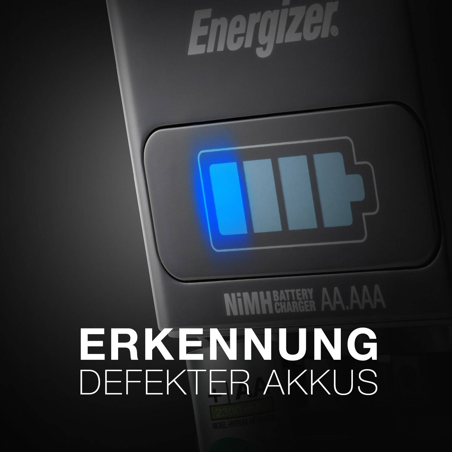 Energizer Rundzellen-Ladegerät NiMH Micro (AAA), Mignon (AA) CH1HR3