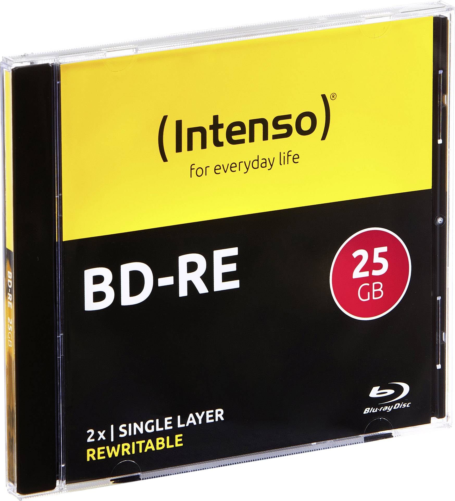 Intenso 5201215 Blu-ray BD-RE Rohling 25 GB 5 St. Jewelcase Wiederbeschreibbar