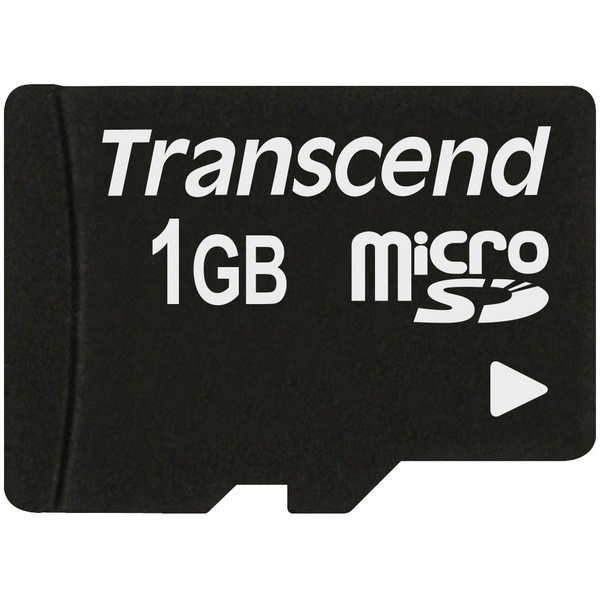 Transcend microSD-Karte 1 GB Class 2 inkl. SD-Adapter
