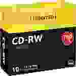 Intenso 2801622 CD-RW Rohling 700 MB 10 St. Slimcase Wiederbeschreibbar