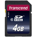 Transcend Premium SDHC-Karte 4GB Class 10