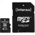 Intenso High Performance microSDHC-Karte 4GB Class 10 inkl. SD-Adapter Intenso High Performance microSDHC-Karte 4GB Class 10 inkl. SD-Adapter
