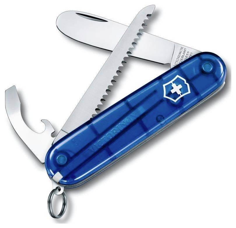 Victorinox 0.2373.T2 Schweizer Taschenmesser Anzahl Funktionen 9 Blau (transparent)