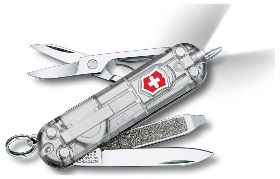 Victorinox Signature Lite SilverTech 0.6226.T7 Schweizer Taschenmesser Anzahl Funktionen 7 Silber (transparent)