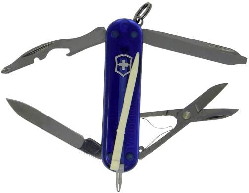 Victorinox Manager Saphir 0.6365.T2 Schweizer Taschenmesser Anzahl Funktionen 10 Blau (transparent)