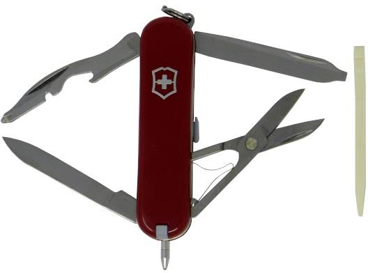 Victorinox Manager 0.6365 Schweizer Taschenmesser Anzahl Funktionen 10 Rot