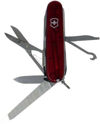 Victorinox CyberTool 41 1.7775.T Schweizer Taschenmesser Anzahl Funktionen 41 Rot (transparent)