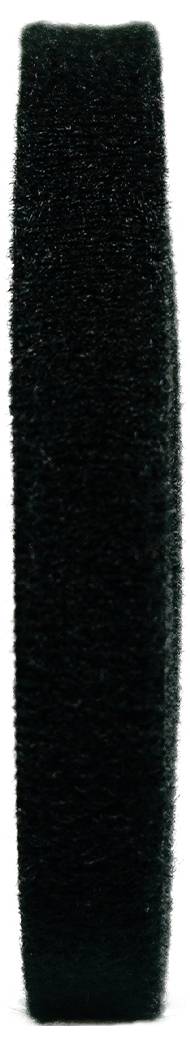 TOOLCRAFT KL10X3000C Klettband zum Bündeln Haft- und Flauschteil (L x B) 3000mm x 10mm Schwarz 4St.