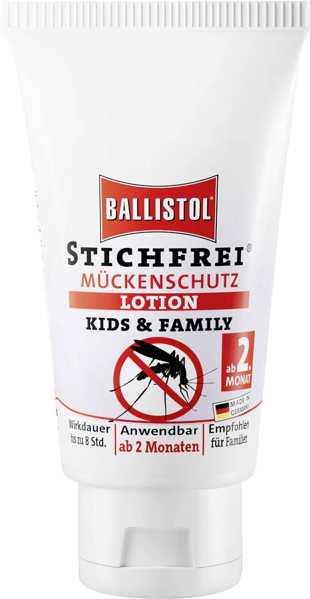 Ballistol Stichfrei Lotion Kids & Family 26815 Insektenschutz-Lotion Abwehrstoff 30 ml