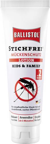 Ballistol Stichfrei Lotion Kids & Family 26816 Insektenschutz-Lotion Abwehrstoff 125 ml