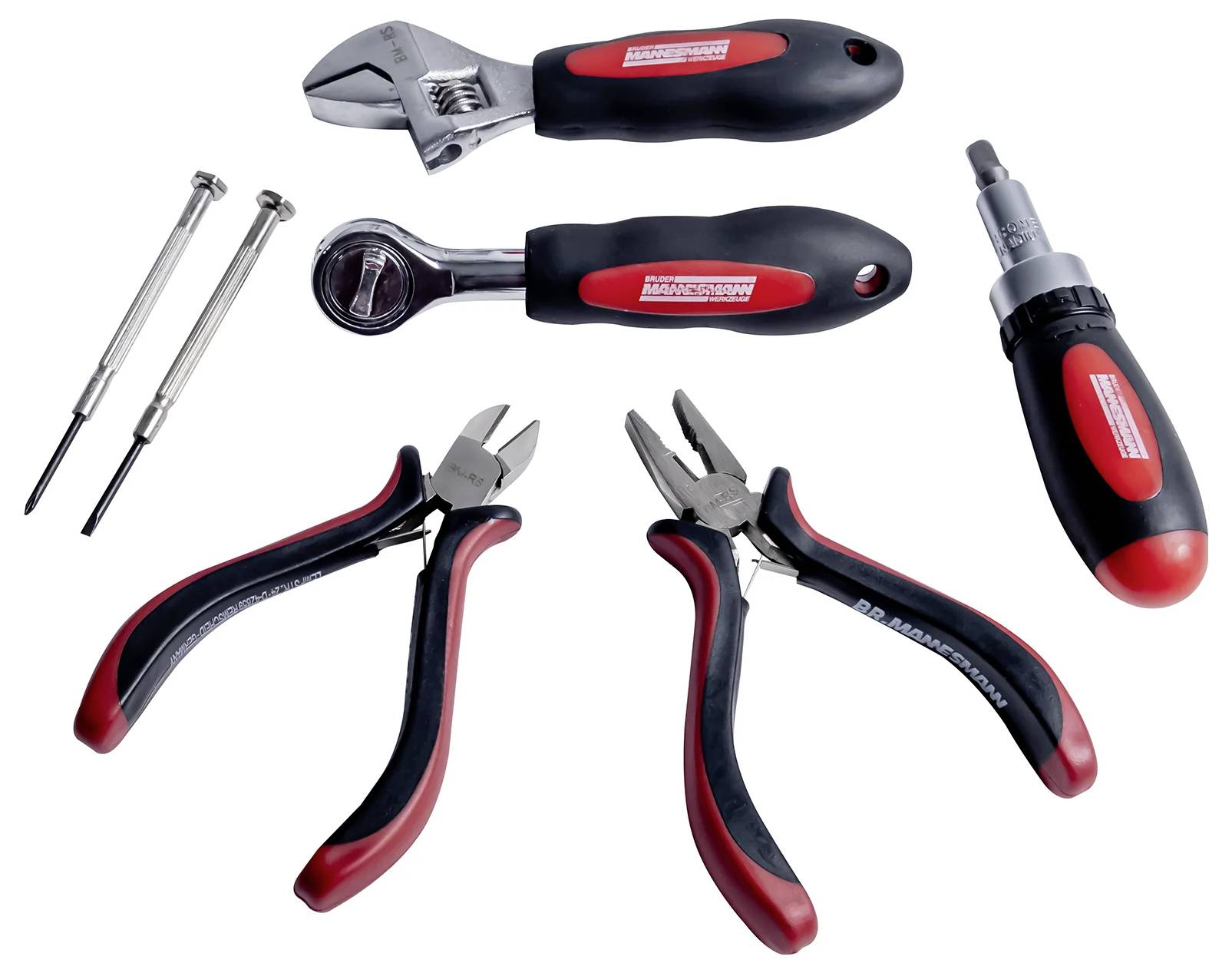 Brüder Mannesmann M29044 Werkzeugset Elektriker in Tasche 45teilig