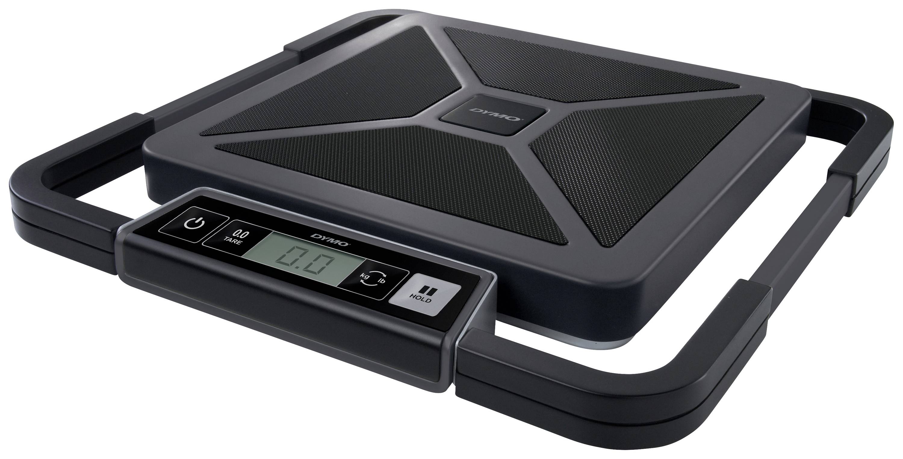 DYMO 606504 Paketwaage Wägebereich (max.) 50 kg Ablesbarkeit 100 g netzbetrieben, batteriebetrieben Schwarz