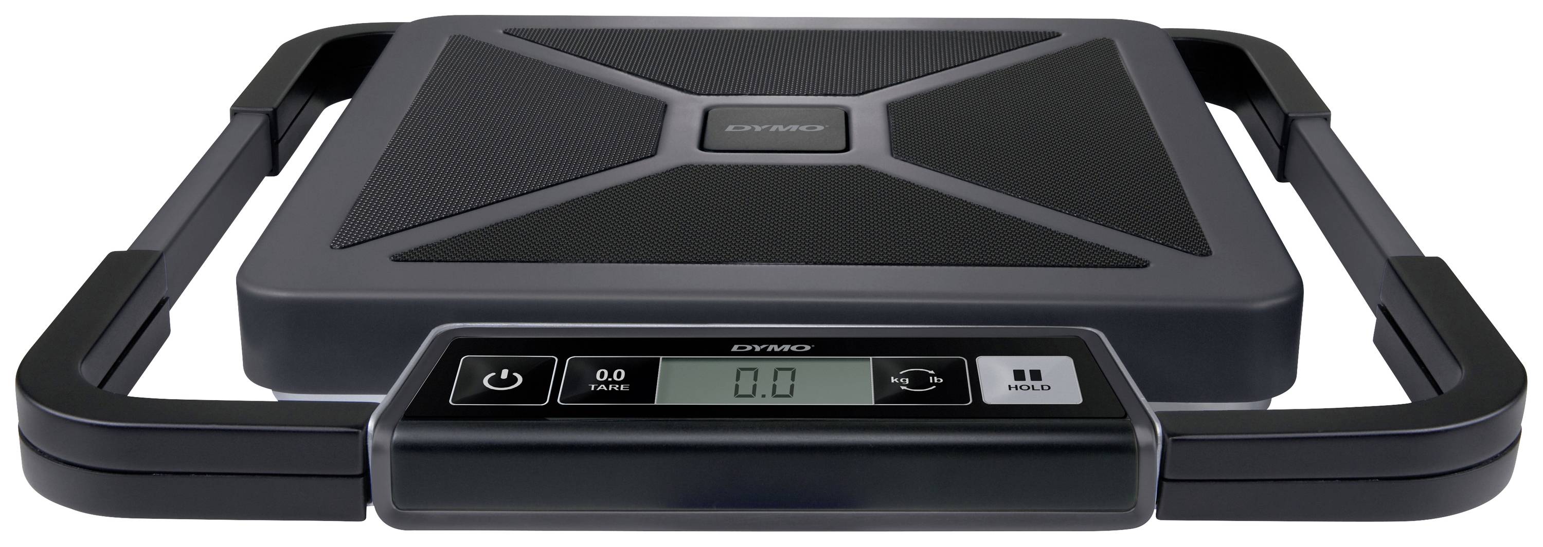 DYMO 606504 Paketwaage Wägebereich (max.) 50 kg Ablesbarkeit 100 g netzbetrieben, batteriebetrieben Schwarz