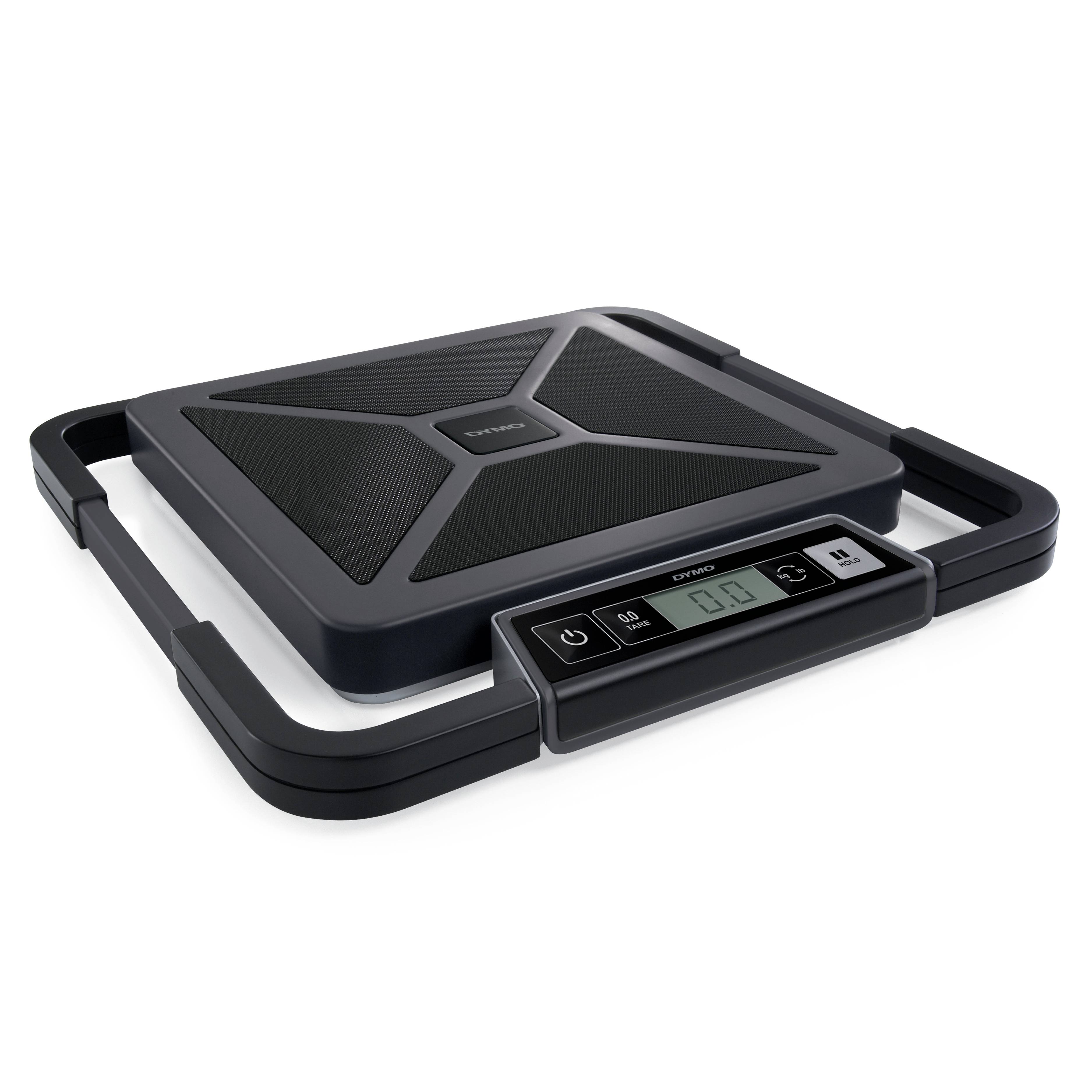 DYMO 606504 Paketwaage Wägebereich (max.) 50 kg Ablesbarkeit 100 g netzbetrieben, batteriebetrieben Schwarz