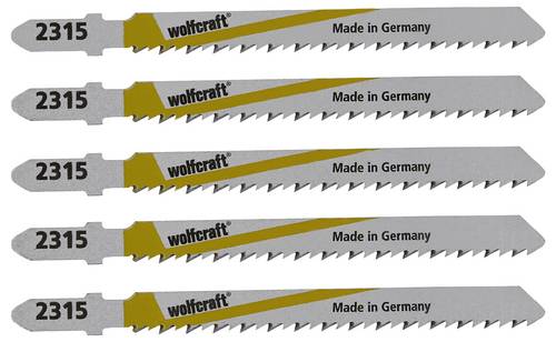 Wolfcraft 2365000 5 Stichsägeblätter 5 St.