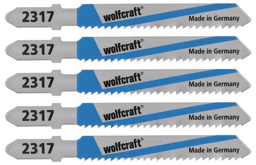 Wolfcraft 2367000 5 Stichsägeblätter 5 St.
