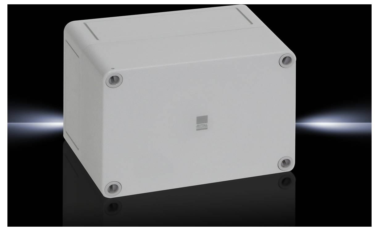 Rittal PK 9509.000 Installations-Gehäuse 130 x 94 x 81 Polycarbonat Lichtgrau (RAL 7035) 4 St.