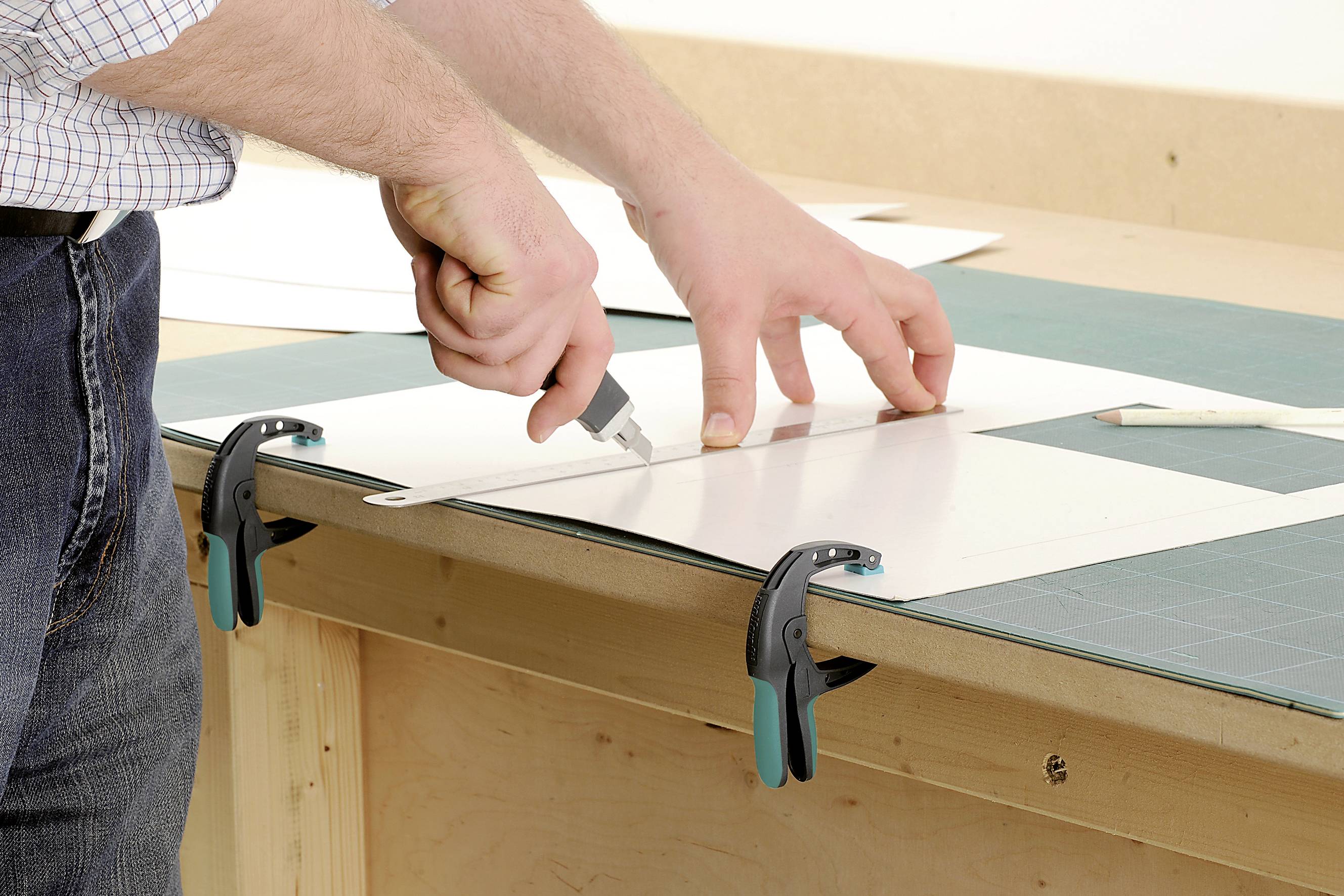 Wolfcraft FZH 40 -Federzwinge 3626000 Spann-Weite (max.):40mm