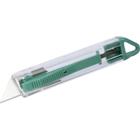 Wolfcraft 4135000 Sicherheits-Trapezklingen-Messer aus Kunststoff Wolfcraft 4135000 Sicherheits-Trapezklingen-Messer aus Kunststoff