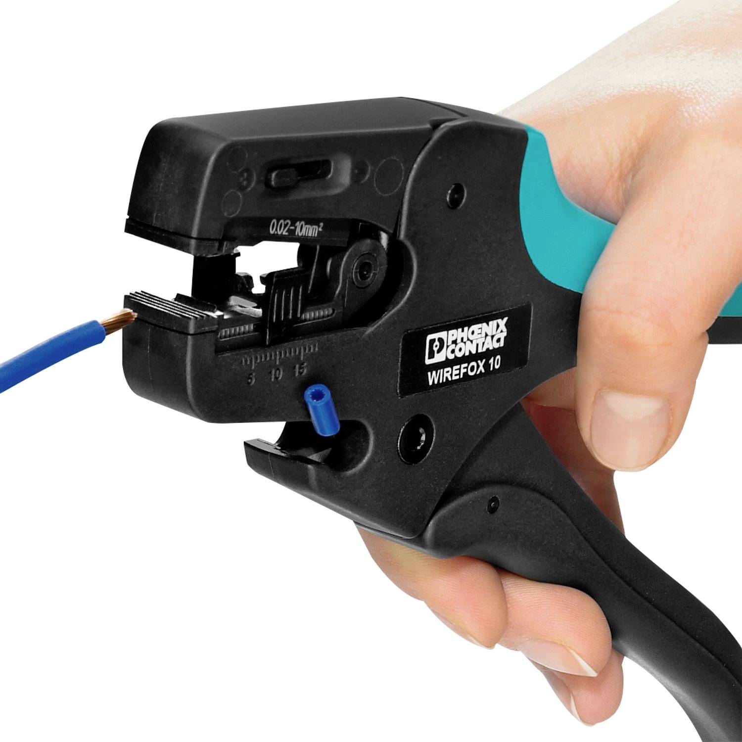 Phoenix Contact WIREFOX 10 1212150 Automatische Abisolierzange 0.02 bis 10 mm² 0.1 bis 3.7 mm