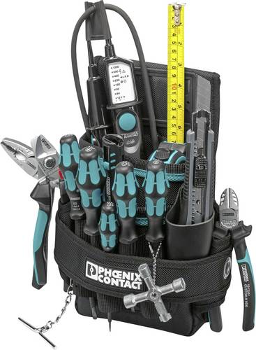Phoenix Contact 1212506 Profi Werkzeug-Gürteltasche bestückt 13teilig