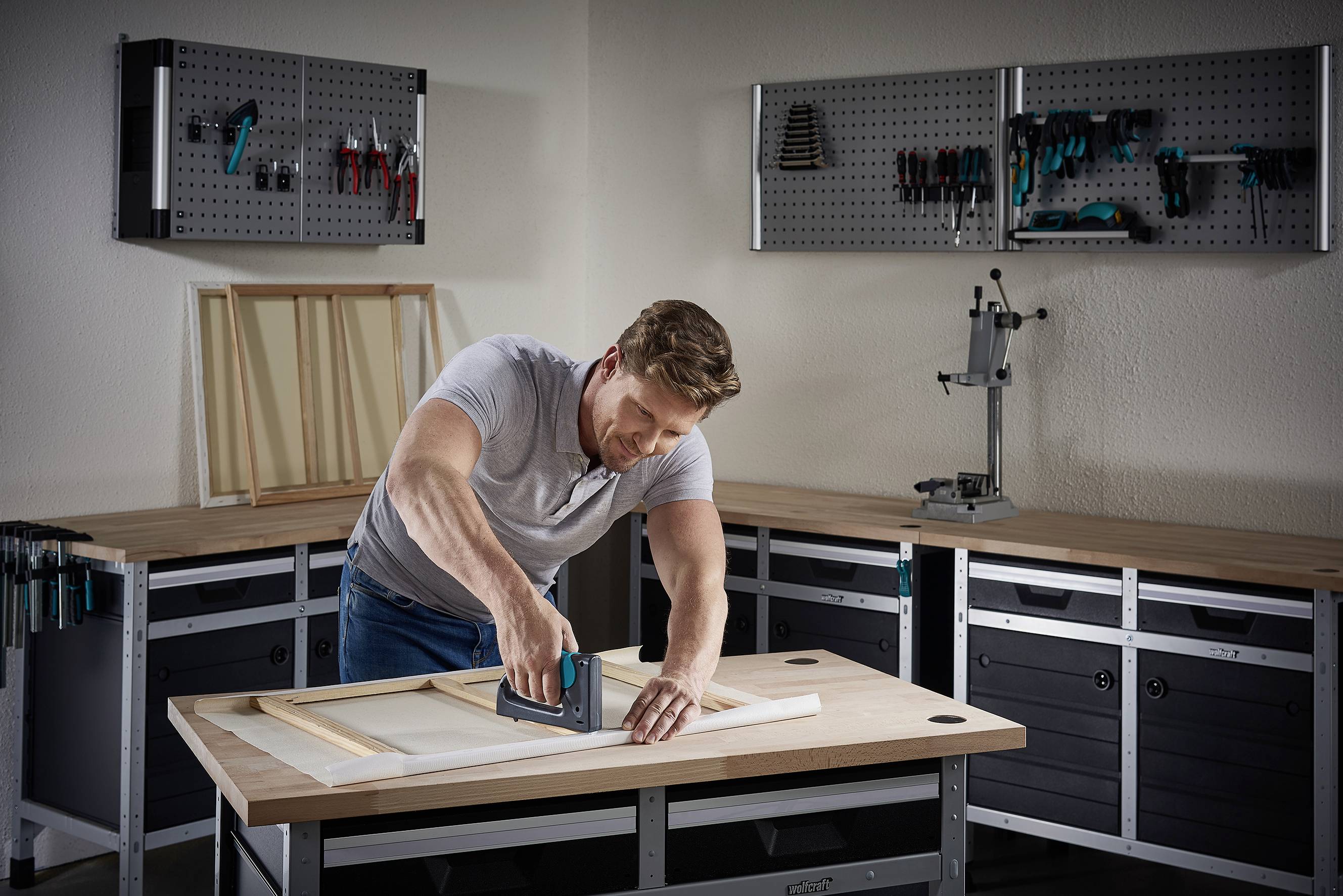 Wolfcraft P 10 7078000 Handtacker Klammerntyp Typ 53 Klammernlänge 4 - 10mm