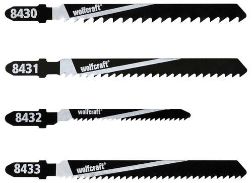 Wolfcraft 8430000 10 Stichsägeblätter Set 10 St.