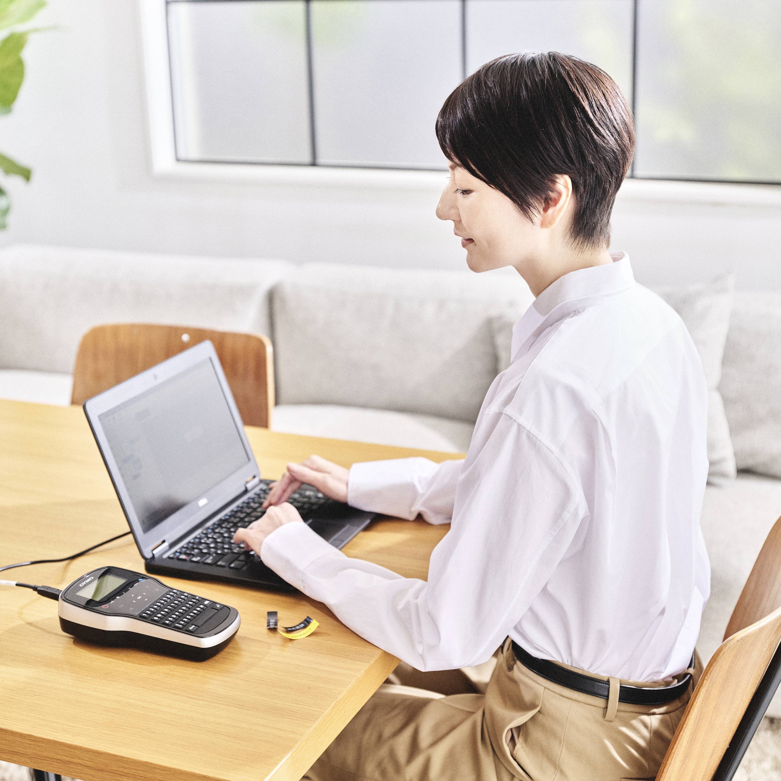 DYMO LabelManager 280 Beschriftungsgerät Geeignet für Schriftband: D1 6 mm, 9 mm, 12 mm