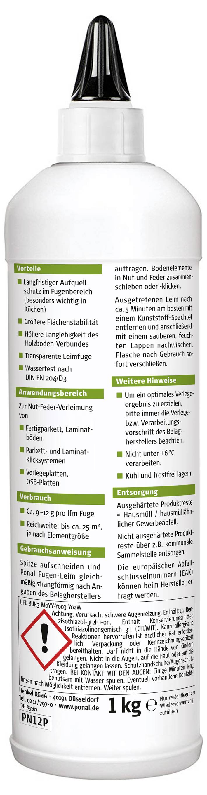 Ponal Fugenleim Holzleim PN12P 1kg