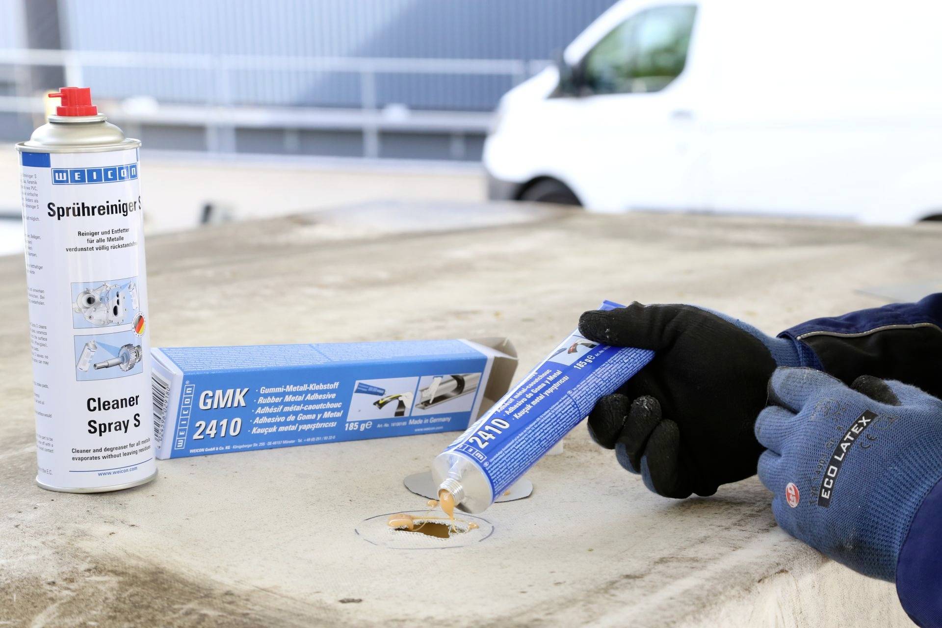 Weicon GMK 2410 Gummi-Metall-Kleber 16100350 350g