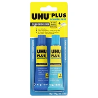 UHU Plus Schnellfest Zwei-Komponentenkleber 45700 35g UHU Plus Schnellfest Zwei-Komponentenkleber 45700 35g