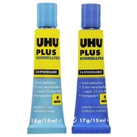 UHU Plus Schnellfest Zwei-Komponentenkleber 45700 35g UHU Plus Schnellfest Zwei-Komponentenkleber 45700 35g