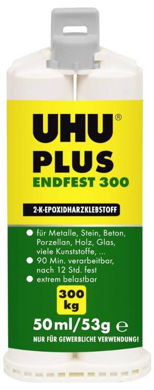 UHU PLUS ENDFEST Zwei-Komponentenkleber 45735 50ml