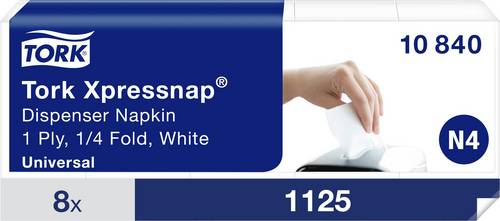 Tork 10840 napkin White - Tork 10840, White, 330 mm, 216 mm