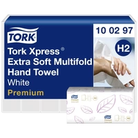 TORK 100297 Xpress® Multifold Premium Papierhandtücher (L x B) 34cm x 21cm Hochweiß 2100St. TORK 100297 Xpress® Multifold Premium Papierhandtücher (L x B) 34cm x 21cm Hochweiß 2100St.