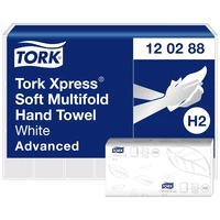 TORK 120288 Xpress® Multifold Advanced Papierhandtücher (L x B) 34 cm x 21 cm Weiß 2856 St. TORK 120288 Xpress® Multifold Advanced Papierhandtücher (L x B) 34 cm x 21 cm Weiß 2856 St.