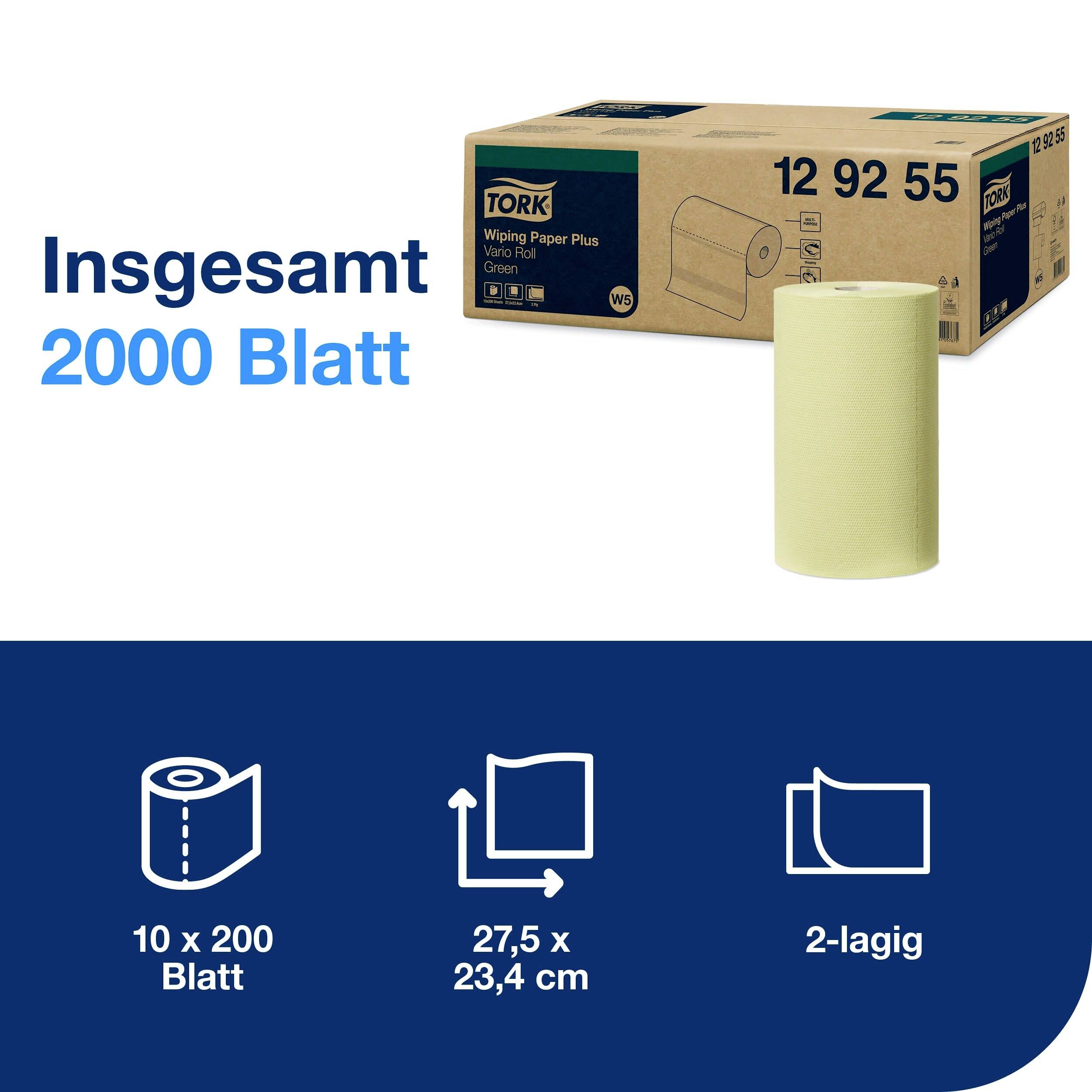 'Dargestellt ist eine Tork Verpackung mit der Aufschrift 