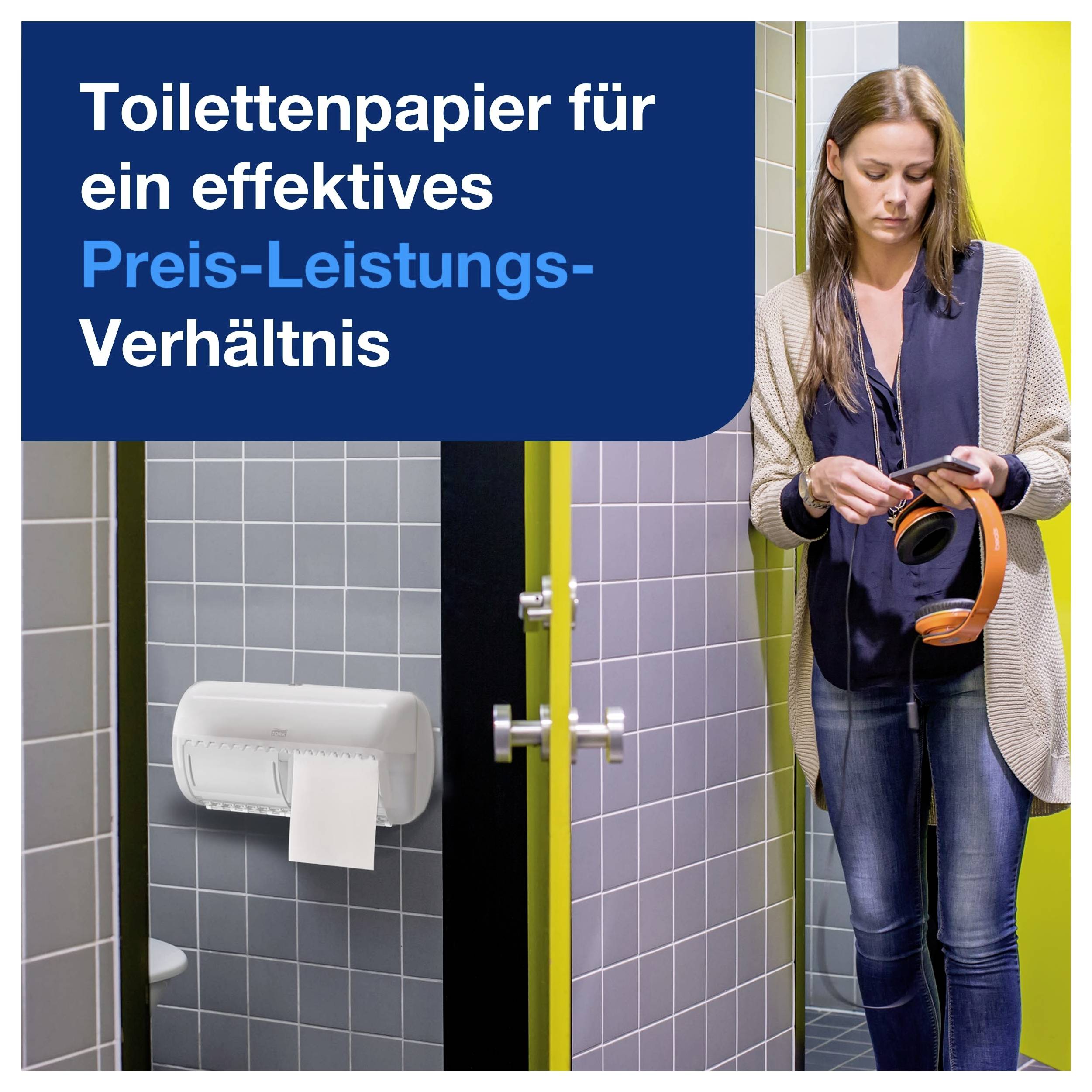 Toilettenpapierspender Elevation Compact Kleinrolle (T6-System) Kunststoff weiß