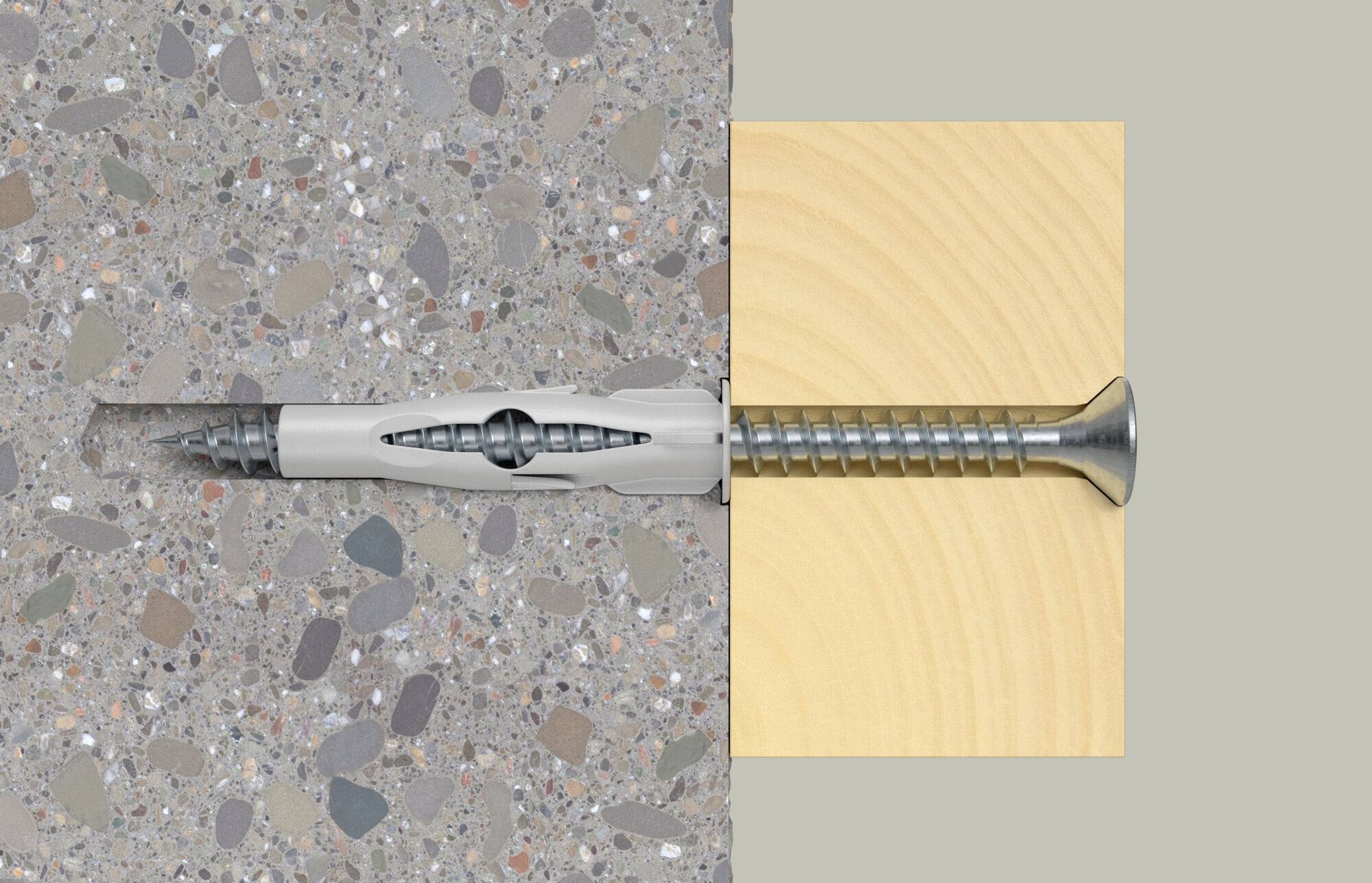 Fischer 53261 Dübel 6 mm 50 St.