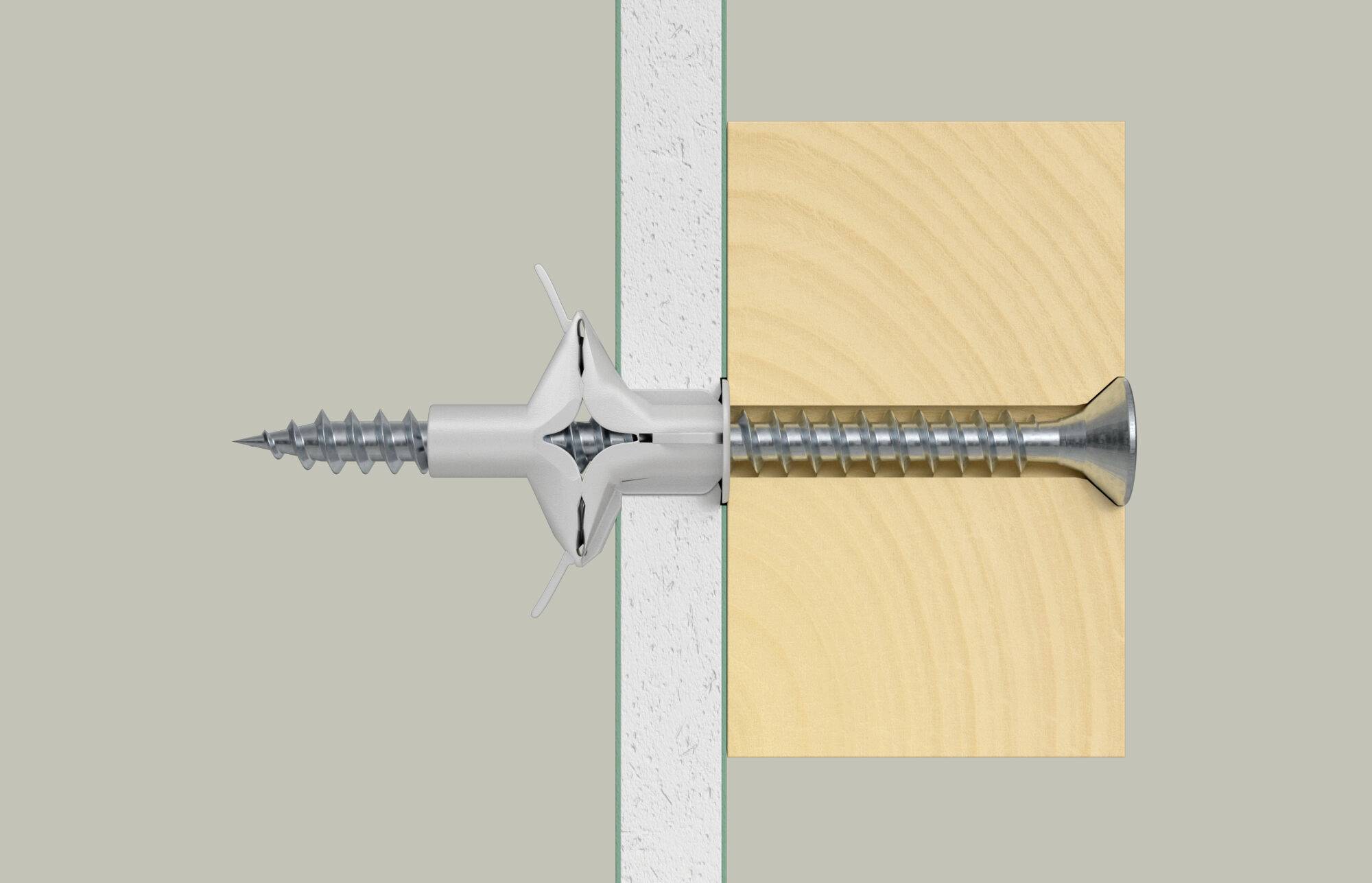 Fischer 53261 Dübel 6 mm 50 St.