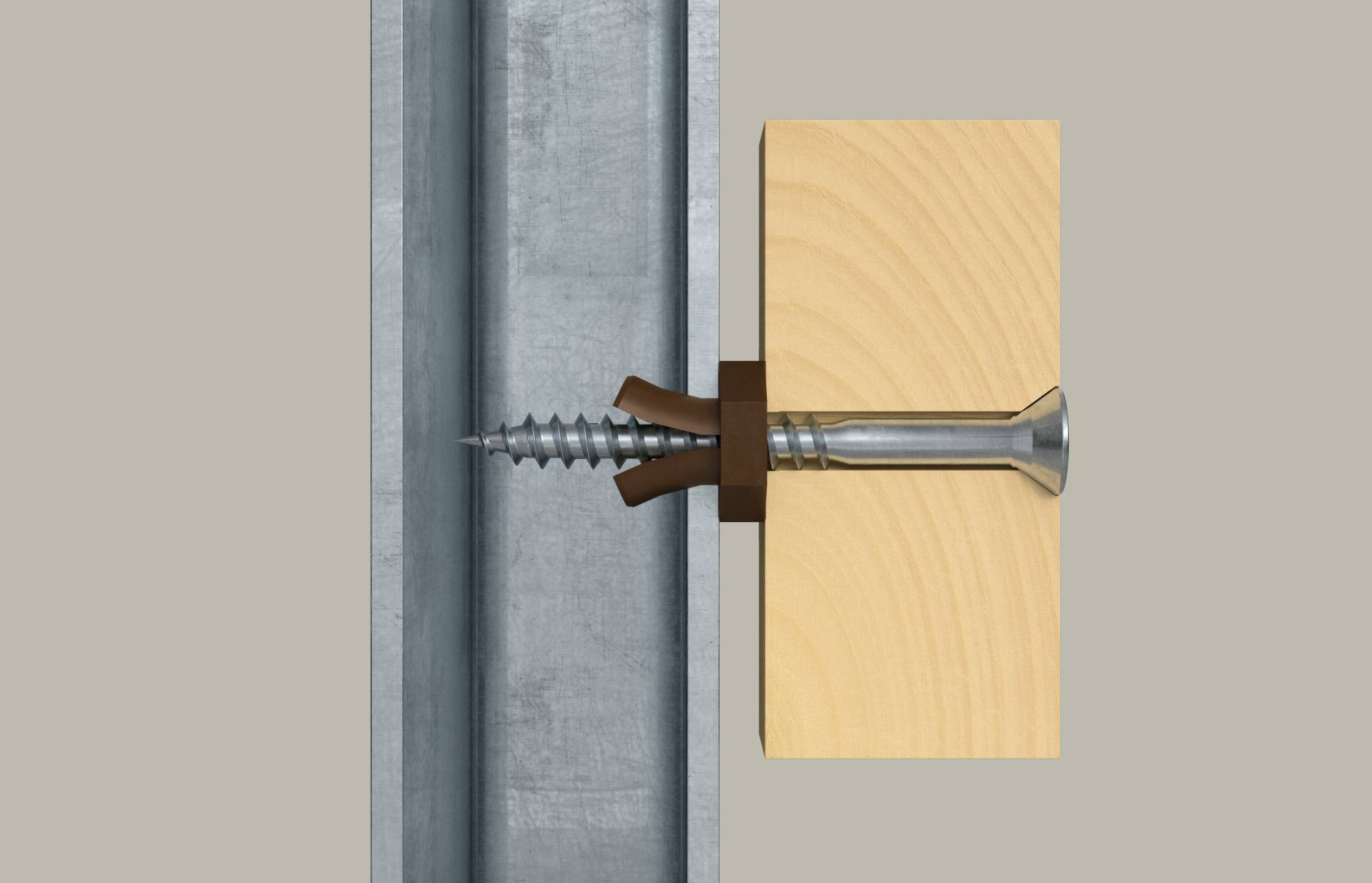 Fischer 59395 P 9 K Balkonbekleidungsbefestiger 5mm 15mm 50St.