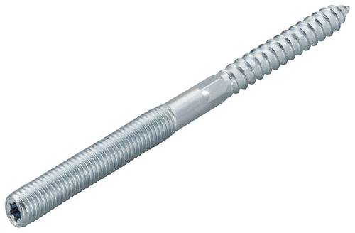 Fischer 79780 STST Stockschraube 8 mm 50 mm T-Profil, Außensechskant 100 St.