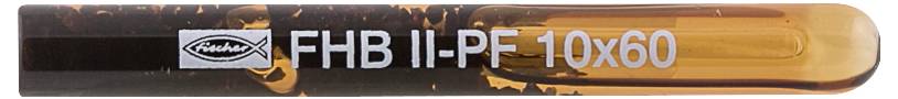Orange-farbige Taschenlampe mit dem Text „FHB II-PF 10x60