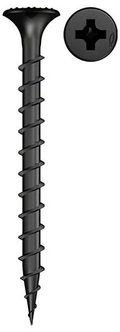 Fischer 665052 Schnellbauschraube 3.9mm 45mm Kreuzschlitz Phillips Stahl verzinkt 1000St.