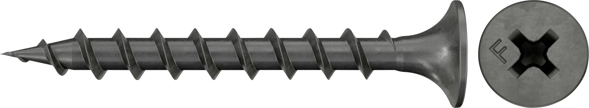 Fischer 665090 Schnellbauschraube 3.5mm 35mm Kreuzschlitz Phillips Stahl galvanisch verzinkt 1000St.