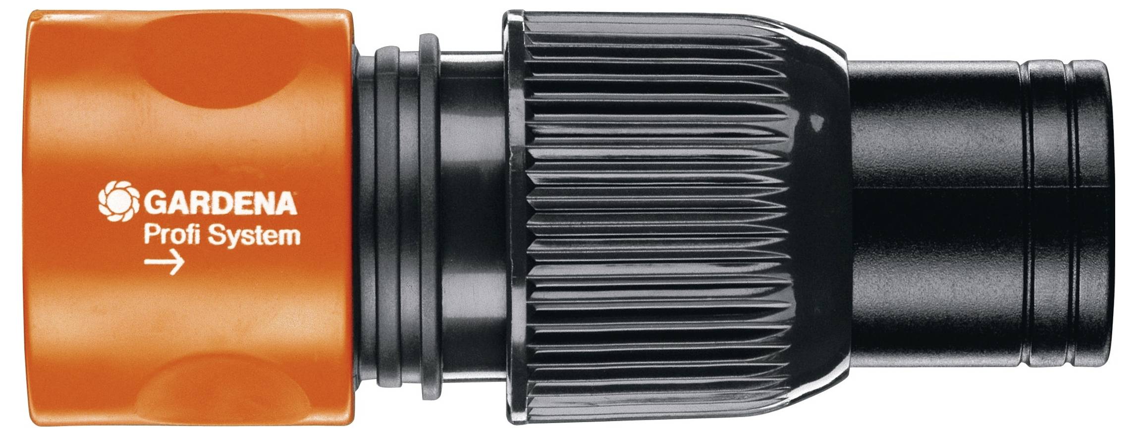 Gardena 2817-20 Kunststoff Schlauchstück Steckkupplung Profi-System, 19mm (3/4") Ø