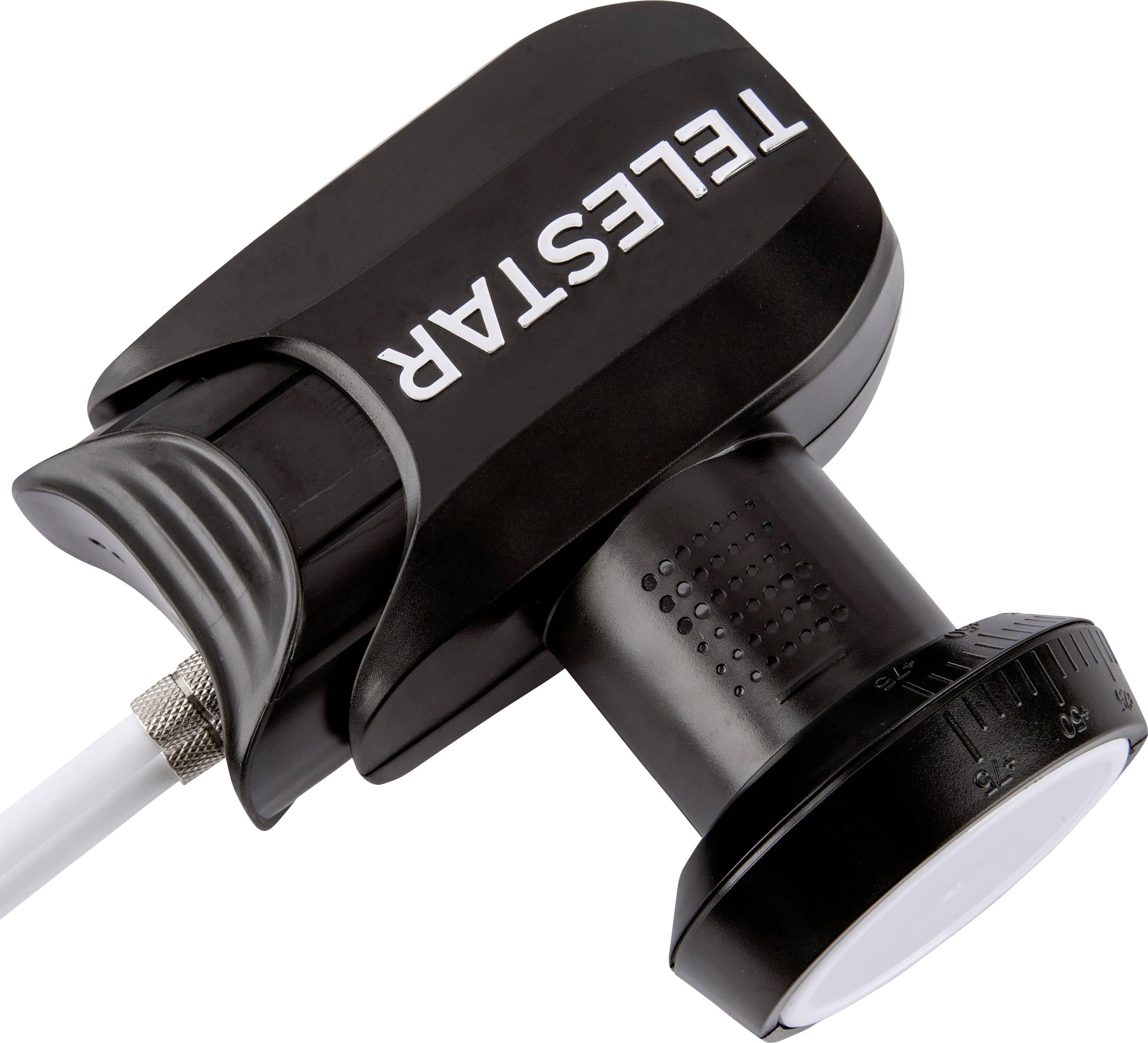 Telestar SkyTwin HC Twin-LNB Teilnehmer-Anzahl: 2 Feedaufnahme: 40 mm Wetterschutz Schwarz, Hellgrau