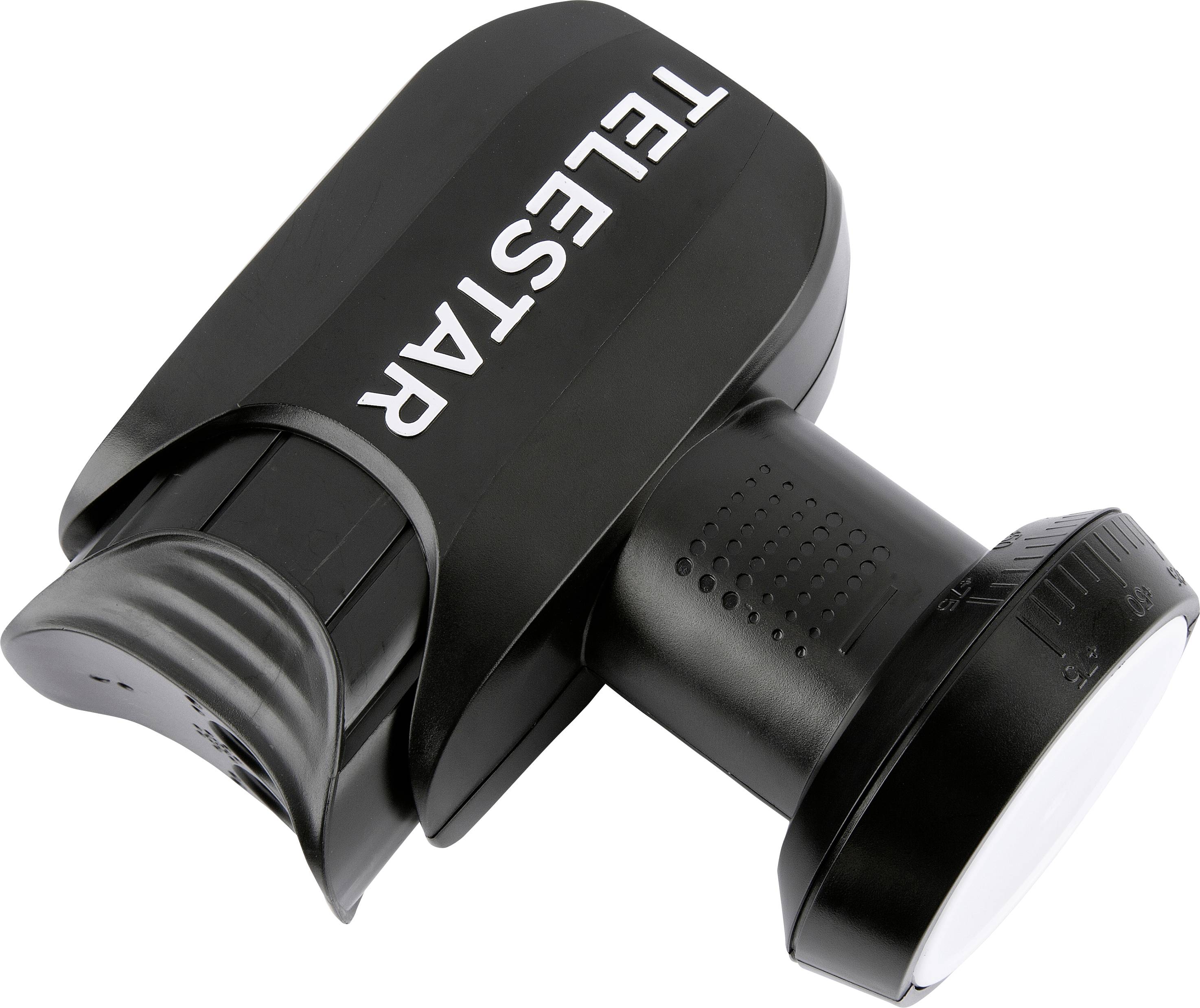 Telestar SkyTwin HC Twin-LNB Teilnehmer-Anzahl: 2 Feedaufnahme: 40 mm Wetterschutz Schwarz, Hellgrau